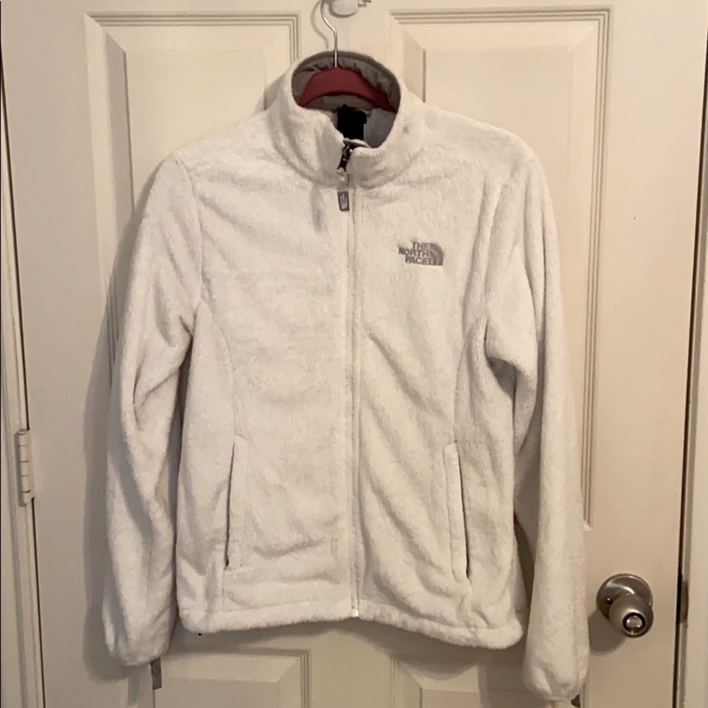 White North Face jacket